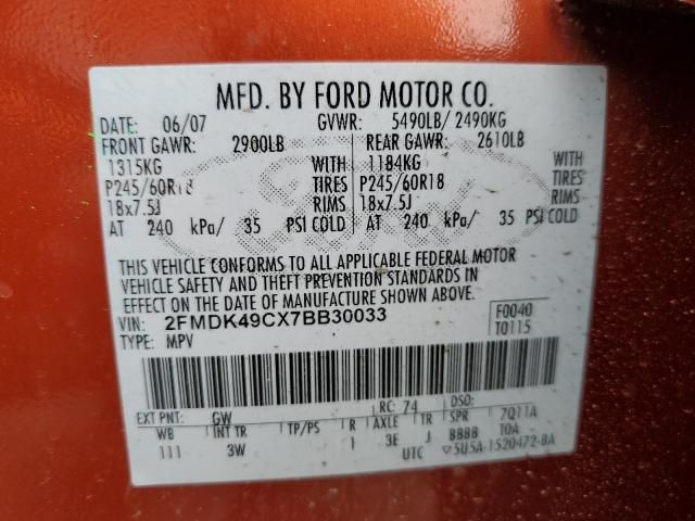 2007 Ford Edge SEL Plus