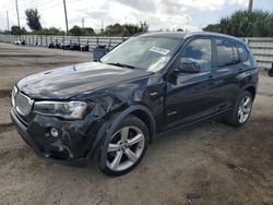 Salvage cars for sale at Miami, FL auction: 2017 BMW X3 SDRIVE28I