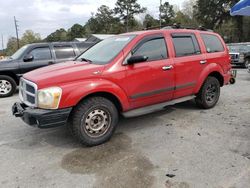 Vehiculos salvage en venta de Copart Savannah, GA: 2006 Dodge Durango SLT