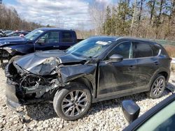 Salvage cars for sale from Copart Candia, NH: 2019 Mazda CX-5 Grand Touring
