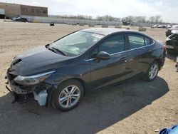 Salvage cars for sale from Copart Kansas City, KS: 2017 Chevrolet Cruze LT