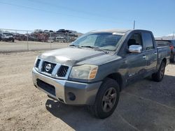 Salvage cars for sale from Copart North Las Vegas, NV: 2005 Nissan Titan XE