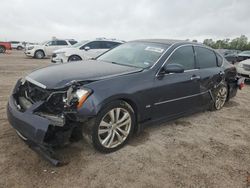 Salvage cars for sale at Houston, TX auction: 2008 Infiniti M35 Base