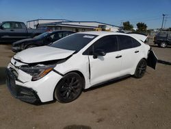 Salvage cars for sale from Copart San Diego, CA: 2022 Toyota Corolla SE