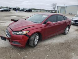 Salvage cars for sale at Kansas City, KS auction: 2013 Ford Fusion SE