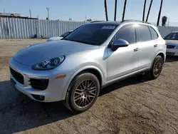 Salvage cars for sale at Van Nuys, CA auction: 2017 Porsche Cayenne