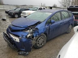 Salvage cars for sale at Arlington, WA auction: 2016 Toyota Prius V