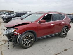 Nissan salvage cars for sale: 2019 Nissan Rogue S