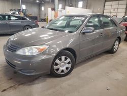 Salvage cars for sale from Copart Blaine, MN: 2004 Toyota Camry LE