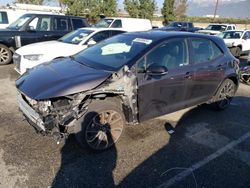 Salvage cars for sale at Rancho Cucamonga, CA auction: 2021 Toyota Corolla XSE