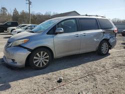 Salvage cars for sale at York Haven, PA auction: 2014 Toyota Sienna XLE