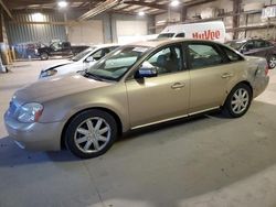 Salvage cars for sale from Copart Eldridge, IA: 2007 Ford Five Hundred Limited