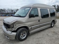 Salvage cars for sale at Charles City, VA auction: 2001 Ford Econoline E150 Van
