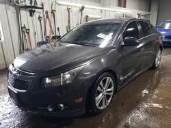 Salvage cars for sale at Elgin, IL auction: 2014 Chevrolet Cruze LTZ