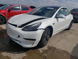 Vehiculos salvage en venta de Copart Grand Prairie, TX: 2021 Tesla Model 3