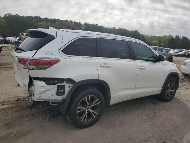 2016 Toyota Highlander XLE