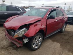 Salvage cars for sale at Chicago Heights, IL auction: 2013 Chevrolet Equinox LTZ