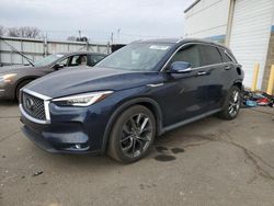 Salvage cars for sale from Copart New Britain, CT: 2019 Infiniti QX50 Essential