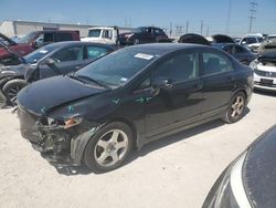Salvage cars for sale from Copart Haslet, TX: 2009 Honda Civic EX