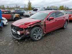 Salvage cars for sale at Woodburn, OR auction: 2018 Mazda 6 Grand Touring