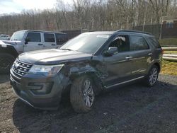 Salvage cars for sale from Copart Finksburg, MD: 2017 Ford Explorer Limited