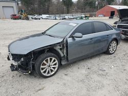 Salvage cars for sale at Mendon, MA auction: 2013 Audi A4 Premium Plus