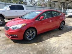 Salvage cars for sale at Austell, GA auction: 2014 KIA Forte EX