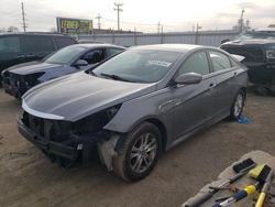 Salvage cars for sale at Chicago Heights, IL auction: 2014 Hyundai Sonata GLS