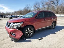 Nissan Pathfinder salvage cars for sale: 2015 Nissan Pathfinder S