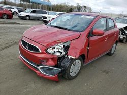 Salvage cars for sale at Spartanburg, SC auction: 2017 Mitsubishi Mirage ES