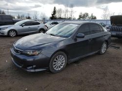 Salvage cars for sale from Copart Bowmanville, ON: 2009 Subaru Impreza 2.5I