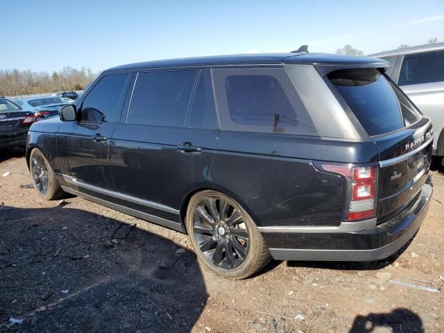 2016 Land Rover Range Rover Supercharged