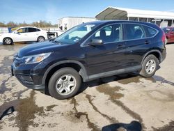 Salvage cars for sale at Fresno, CA auction: 2016 Honda CR-V LX