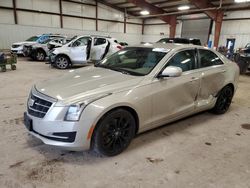 Salvage cars for sale at Lansing, MI auction: 2015 Cadillac ATS Luxury