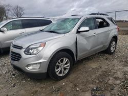 Salvage cars for sale at Cicero, IN auction: 2017 Chevrolet Equinox LT
