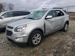 Chevrolet Equinox lt salvage cars for sale: 2017 Chevrolet Equinox LT