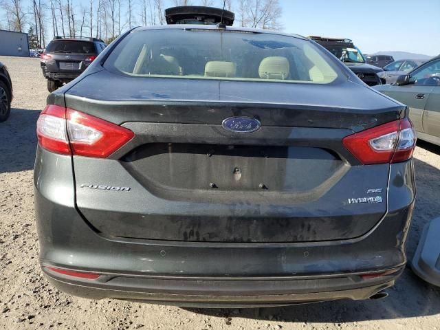 2016 Ford Fusion SE Hybrid