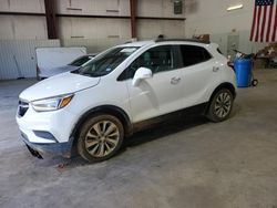 Salvage cars for sale at Lufkin, TX auction: 2017 Buick Encore Preferred