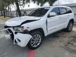 Salvage cars for sale from Copart Rancho Cucamonga, CA: 2014 Jeep Grand Cherokee Limited