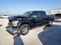 Salvage cars for sale from Copart Kansas City, KS: 2016 Ford F150 Supercrew