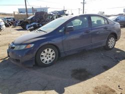 Salvage cars for sale from Copart Colorado Springs, CO: 2010 Honda Civic VP