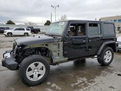 Jeep salvage cars for sale: 2011 Jeep Wrangler Unlimited Sahara