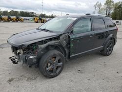 Salvage cars for sale at Dunn, NC auction: 2018 Dodge Journey Crossroad