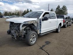 Salvage cars for sale from Copart Denver, CO: 2016 Ford F150 Supercrew