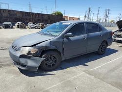 Vehiculos salvage en venta de Copart Wilmington, CA: 2004 Toyota Corolla CE