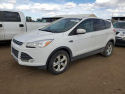 Ford Escape SE salvage cars for sale: 2014 Ford Escape SE