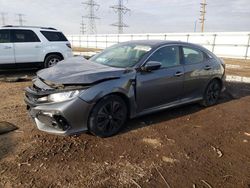 Salvage cars for sale at Elgin, IL auction: 2018 Honda Civic EX