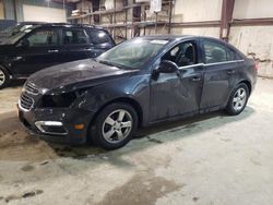 Salvage cars for sale at Eldridge, IA auction: 2015 Chevrolet Cruze LT
