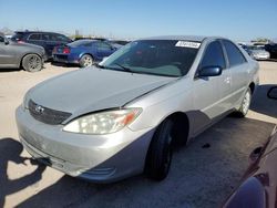 Toyota Camry LE salvage cars for sale: 2004 Toyota Camry LE