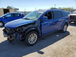 Salvage cars for sale at Newton, AL auction: 2015 Dodge Journey SXT